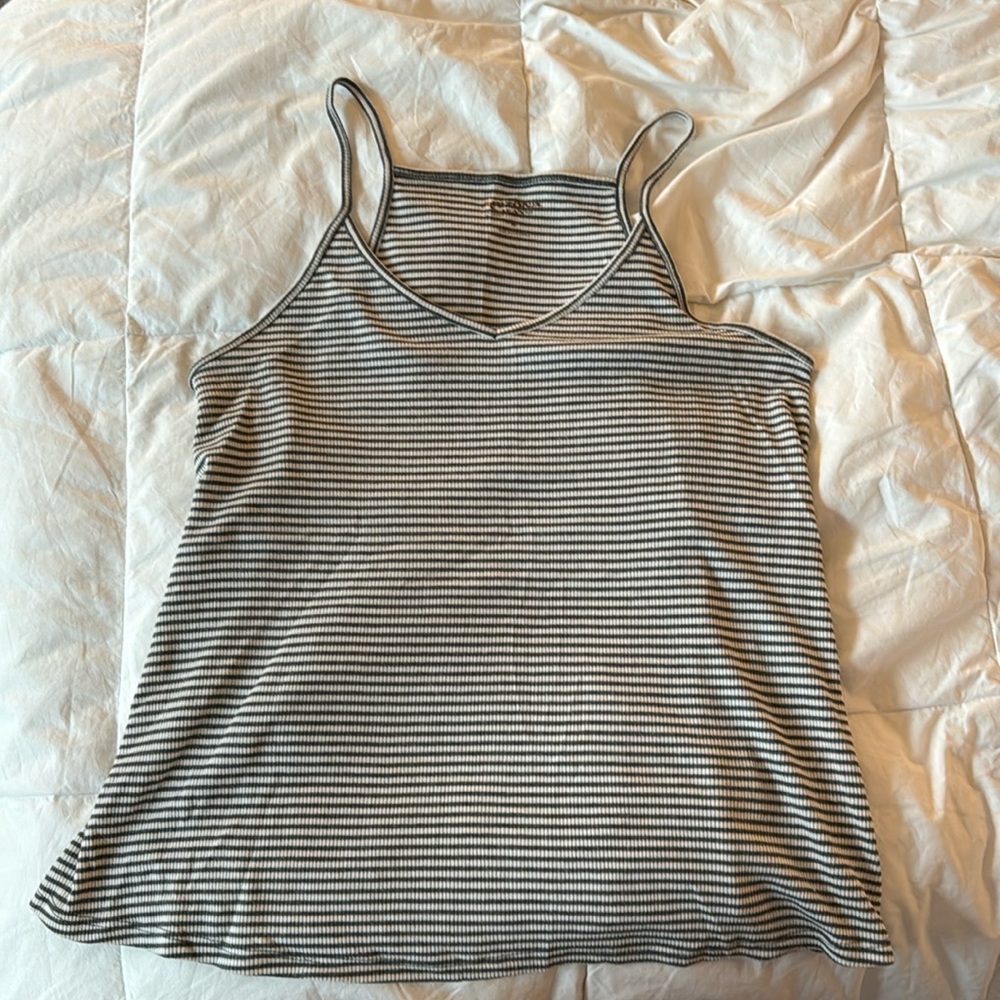 Soft striped tank